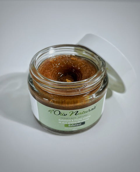 Exfoliant Grains de prune et huile d’olive