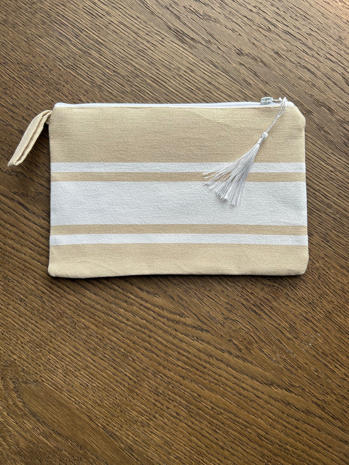 Pochette en coton fouta de Tunisie authentique