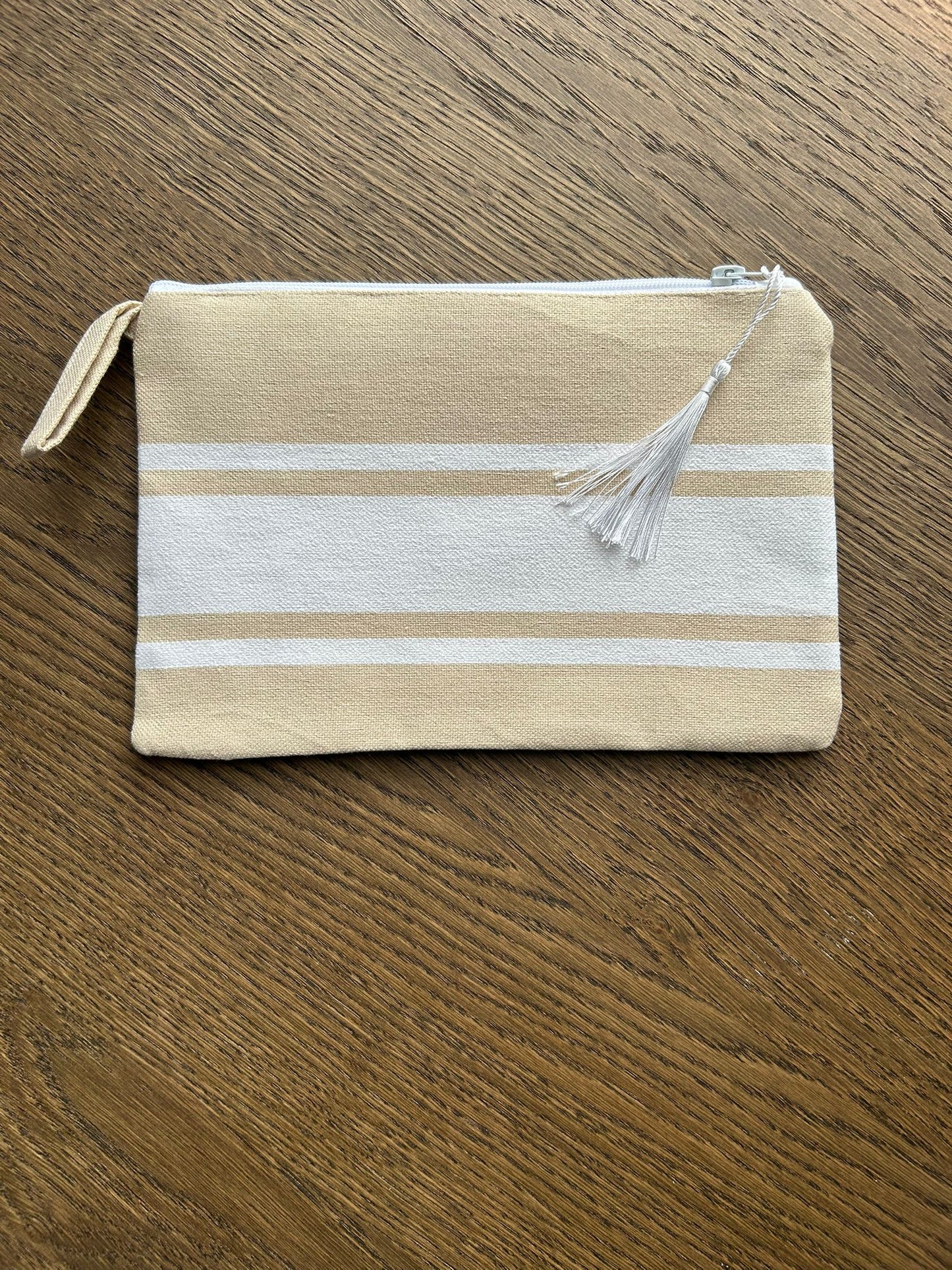 Pochette en coton fouta de Tunisie authentique
